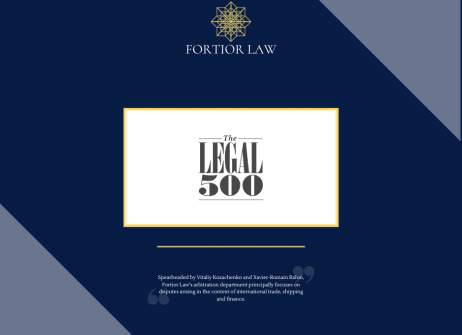 Fortior Law’s Geneva office is ranked in the Legal 500