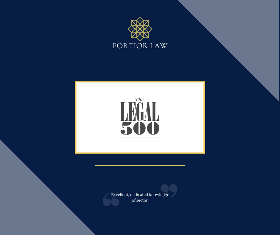 Fortior Law’s Ukrainian office is ranked in the Legal 500